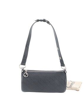 Gucci Blanc Di Leather Shoulder Bag Hand Black